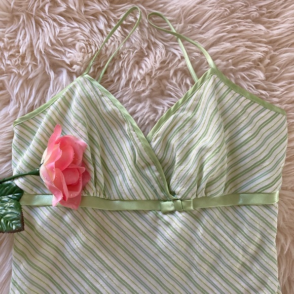 Pretty Green Slip Dress - Picture 4 of 12